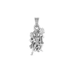 akshat sapphire 925 Sterling Silver God Hanuman Pendant-picture-12
