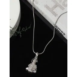 AKSHAT SAPPHIRE Kids 925 Sterling Silver God Hanuman Temple Pendant-picture-56