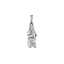 akshat sapphire Sterling Silver Sathya Sai Baba Pendant with Chain-picture-10