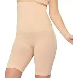 akstore Women Waist Trainer Shapewear Tummy Control Body Shaper Shorts Hi-Waist Butt Lifter Mid - Thigh Slimmer | High-Waisted Power Short Undergarments for Women-picture-2