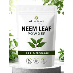 AKTIVEMUSLI Neem Leaf Powder Mask- 100 g-picture-35
