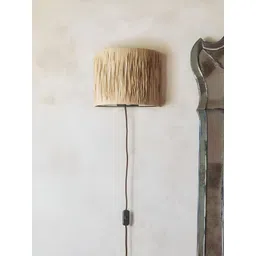 akway Beige Textured Wooden Contemporary Wall Lamp-picture-25