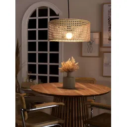 akway Beige Wooden Contemporary Ceiling Lamp-picture-18