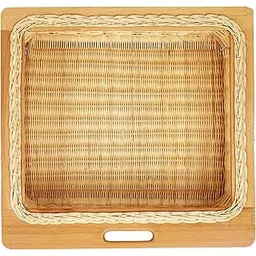 AKWAY Wicker Basket For Modular Kitchen | Pull Out Basket for Onion, Potato (Beige, 22.5W (564mm) x 20L x 6H) Inches(Beechwood)-picture-17