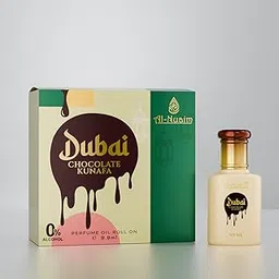 Al-Nuaim Amer Series | Dubai Chocolate Kunafa Alcohol Free Roll On Men and Women Attar | Premium Long Lasting Unisex Fragrance - 9.9ml-picture-13