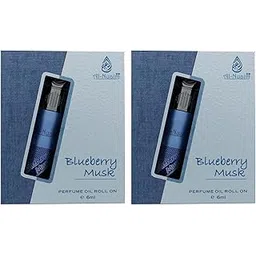 Al-Nuaim® Blueberry Musk Attar Roll On - Pack Of 2 (6ml each) | Unisex Attar | Exquisite Alcohol-Free Aromatic Fragrance Oil for Lasting Elegance and Charm-picture-40