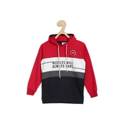 Alan Jones Boys Colourblocked Hooded Pullover-picture-12