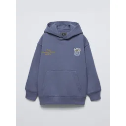 Alan Jones Boys Printed Hooded Sweatshirt-picture-42