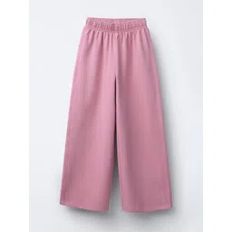 Alan Jones Girls Relaxed Wide Leg Easy Wash Trousers-picture-30
