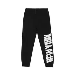 Alan Jones Girls Typography Printed Joggers-picture-35