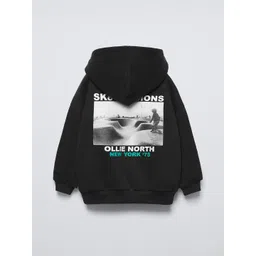 Alan Jones Kids Printed Hooded Long Sleeves Sweatshirt-picture-12