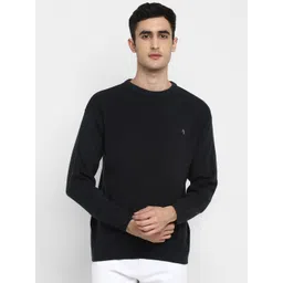 Alan Jones Round Neck Long Sleeves Acrylic Pullover-picture-22