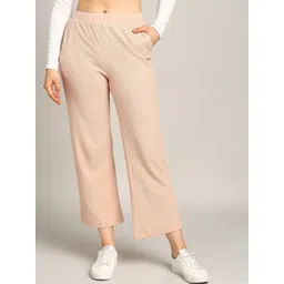 Alan Jones Women Comfort Straight fit Mid-Rise Trousers-picture-41