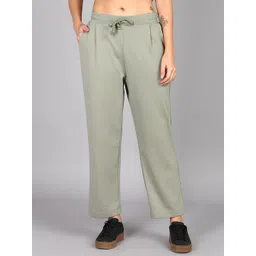 Alan Jones Women Relaxed Easy Wash Pleated Trousers-picture-18