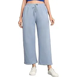 Alan Jones Clothing Women's Relaxed Fit Mid Rise Track Pant-picture-12