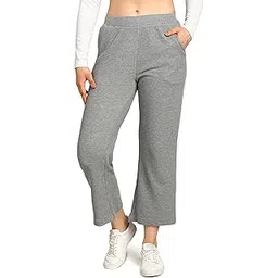 Alan Jones Clothing Women's Solid Stretch Waffle Straight Pants-picture-12