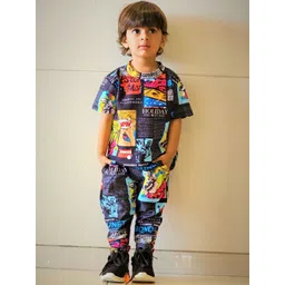 ALANTA Unisex Kids Printed T-shirt-picture-28