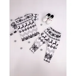 ALANTA Unisex Kids Printed T-shirt with Pyjamas-picture-47