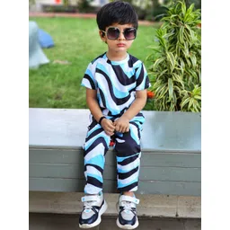 ALANTA Unisex Kids Printed T-shirt with Trousers-picture-21
