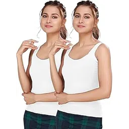 alba Regular Women's Cotton Slips | Everyday Comfort with Wide Straps | 100% Cotton | Moisture-Wicking & Anti-Bacterial | Perfect Under Kurtas, Tops, Salwars |(Combo of 2)-picture-53