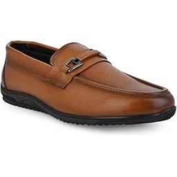alberto torresi Genuine Leather Filter Your Pain Rubber Sole Loafers with Padded Comfort for All Day Wea-picture-37