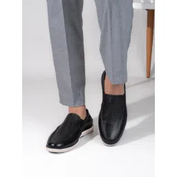 Alberto Torresi Men Black Loafers-picture-36