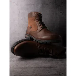 Alberto Torresi Men Brown Biker Boots-picture-33