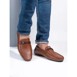 Alberto Torresi Men's Burnish Tan Casual Loafers-picture-13