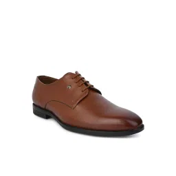 Alberto Torresi Men's Tan Derby Shoes image 3