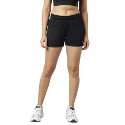 ALCIS Black Polyester Printed Sports Shorts-picture-18