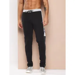 Alcis Black Printed Regular Fit Printed Track Pant-picture-35