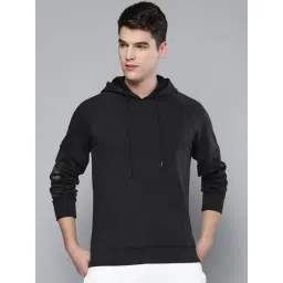 ALCIS Black Regular Fit Printed Hooded Sweatshirt-picture-44