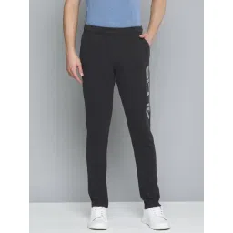ALCIS Black Regular Fit Printed Sports Trackpants-picture-37