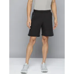 ALCIS Black Regular Fit Shorts-picture-25