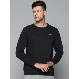 ALCIS Black Regular Fit Sweatshirt-picture-46
