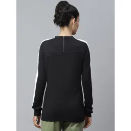 ALCIS Black Self Design Sweatshirt image 2