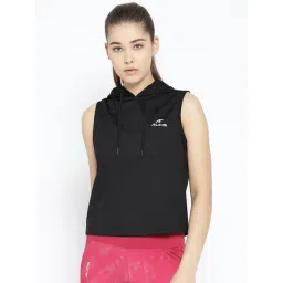 ALCIS Black Slim Fit Hoodie-picture-19