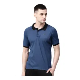 Alcis Blue Round Neck Slim Fit T-Shirt-picture-41