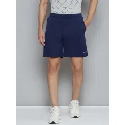 ALCIS Blue Slim Fit Shorts-picture-42