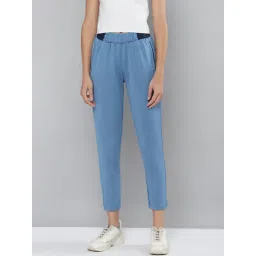 ALCIS Blue Slim Fit Track Pants-picture-24