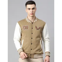 ALCIS Brown & White Regular Fit Printed Sports Jacket-picture-20