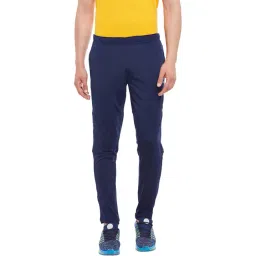 Alcis Dark Blue Mid Rise Track Pants-picture-44