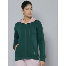 ALCIS Dark Green Logo Print Hoodie-picture-12