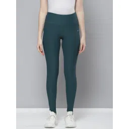 ALCIS Dark Green Skinny Fit Leggings-picture-11