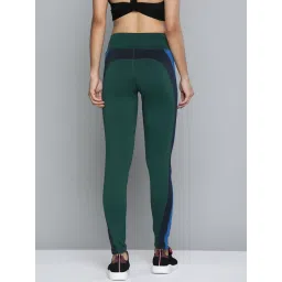 ALCIS Dark Green Slim Fit Mid Rise Tights image 2