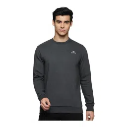 ALCIS Dark Grey Round Neck Sweatshirt-picture-25