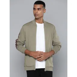 ALCIS Green Regular Fit Printed Sports Jacket-picture-28