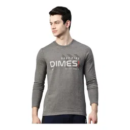 ALCIS Grey Cotton Regular Fit Printed Sweatshirt-picture-15
