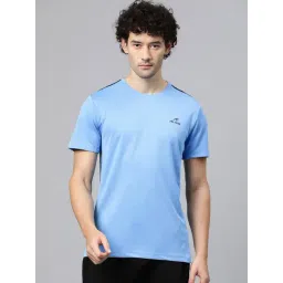 ALCIS Light Blue Anti Static Slim Fit Sports T-Shirt-picture-31