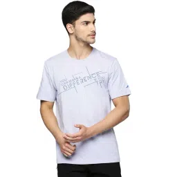 ALCIS Light Blue Regular Fit Printed Sports T-Shirt-picture-29